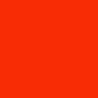 038 red orange fluorescent