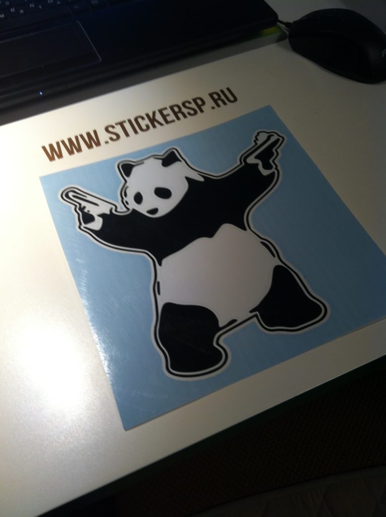 PandaPistols наклейка