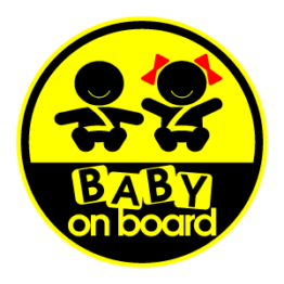 baby-on-board наклейка