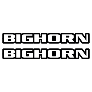 Наклейка Dodge Ram Bighorn