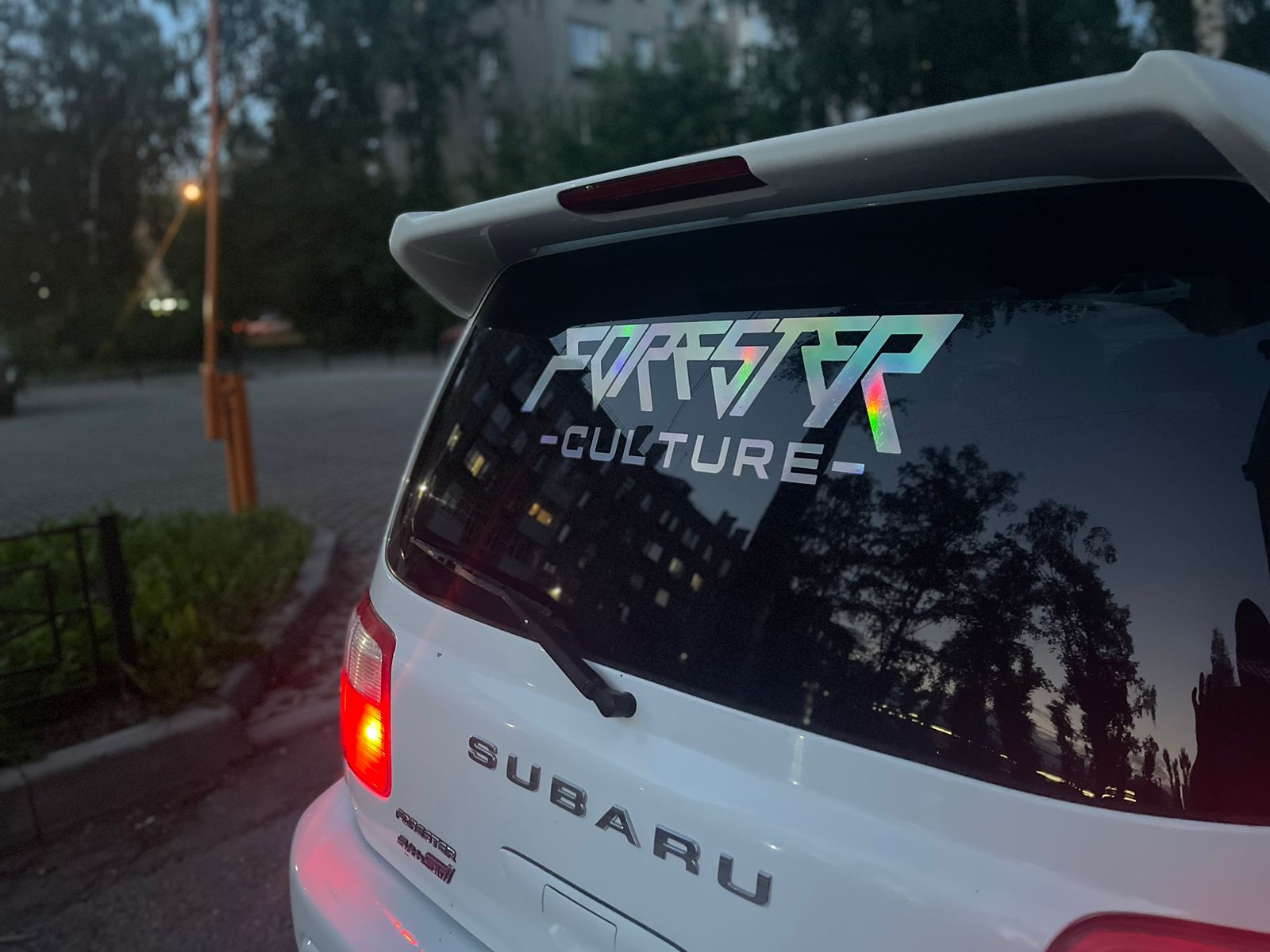 Subaru Forester Culture наклейка