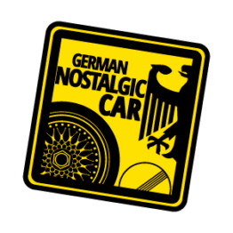 German Nostalgic Car наклейка