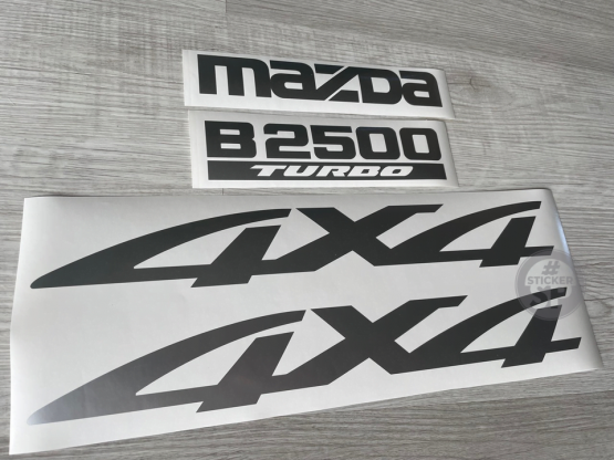 Mazda B2500 turbo