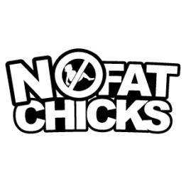 Наклейка No fat chiks
