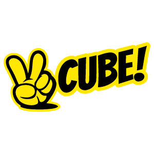 Наклейка Hi Cube!