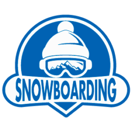 Наклейка Snowboarding
