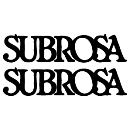 Наклейка Subrosa