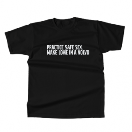 Футболка Make Love in Volvo